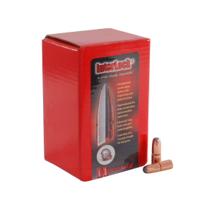 Hornady InterLock 30 Caliber (308 Diameter) Bullets 170 Grain Flat Nose with Cannelure Box of 100