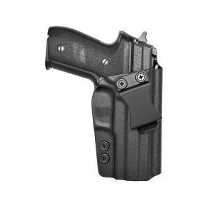 Rounded IWB Holster Right Hand Sig Sauer P229 with Rail Kydex Black