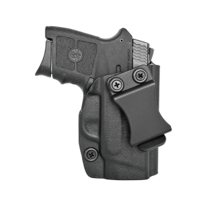 Rounded IWB Holster Right Hand S&W M&P Bodyguard 380 ACP Kydex Black