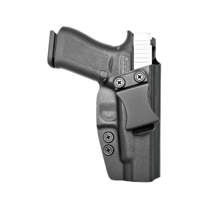Rounded IWB Holster Right Hand Glock 48, 48 MOS Kydex Black