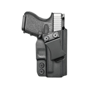 Rounded IWB Holster Right Hand Glock 26, 27, 33 Kydex Black