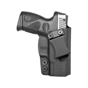 Rounded IWB Holster Right Hand Taurus PT111, PT140, G2, G2C Kydex Black