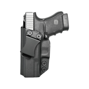 Rounded IWB Holster Left Hand Glock 29, 30, 30S Kydex Black