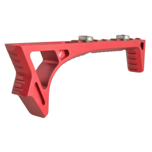 Strike Industries LINK Curved KeyMod, M-LOK AR-15 Foregrip Aluminum Red