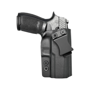 Rounded IWB Holster Right Hand Sig Sauer P320 Compact, Carry Kydex Black