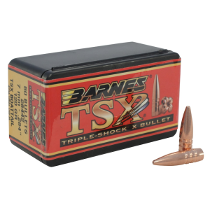 Barnes TSX (Triple-Shock X) 7mm, 284 Caliber (284 Diameter) Bullets 120 Grain Solid Hollow Point Box of 50