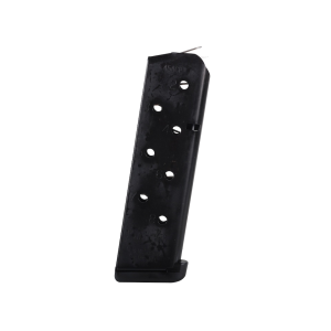 CM Products Power Mag 1911 Government, Commander Magazine 45 ACP 8-Round Stainless Steel Black