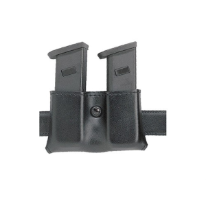 Safariland 079 Snap-On Double Magazine Pouch 1-3/4" for Glock 17, 19, 22, 23, 26, 27, 34, 35, Beretta 8045F, HK USP 9C, 40C, Sig P229, SP2340, S&W Sigma Polymer Black