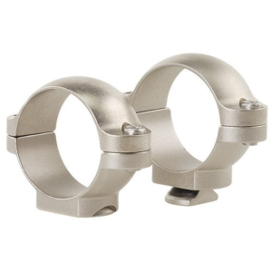 Leupold Standard 1" Scope Rings Silver Low