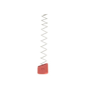 Arredondo Checkered Extended Magazine Base Pad +5 for Glock 17, 22, 24, 26, 27, 31, 32, 33, 34, 35, 37 Nylon Red and 10% Extra Power Spring