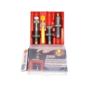 Lee Pacesetter Micrometer 22-250 Remington Full Length Sizing, Bullet Seating, Factory Crimp 3 Die Set