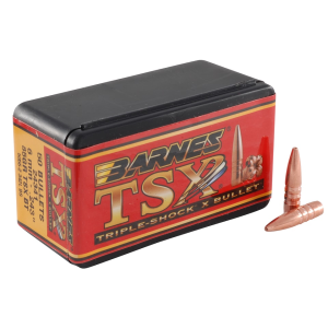 Barnes TSX (Triple-Shock X) 6mm, 243 Caliber (243 Diameter) Bullets 85 Grain Solid Hollow Point Box of 50