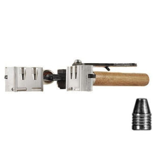 Lee 2 Cavity Bullet Mold TL356-124-TC 9mm Luger, 38 Super, 380 ACP (356 Diameter) 124 Grain Tumble Lube Truncated Cone