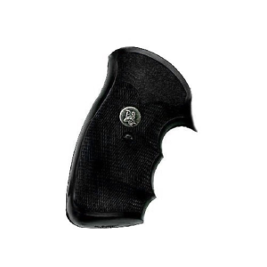 Pachmayr Gripper Grips with Finger Grooves for Colt Agent, Cobra, Detective Special, Diamondback (Post 1971) Rubber Black