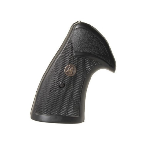 Pachmayr Presentation Grips for S&W K, L-Frame Square Butt Rubber Black