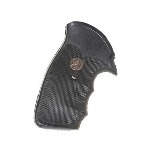 Pachmayr Gripper Grips with Finger Grooves for Ruger Security Six Rubber Black