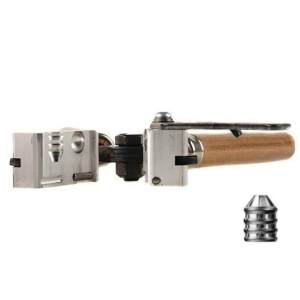 Lee 2 Cavity Combo Bullet Mold 45 Caliber 200 Grain R.E.A.L. and (440 Diameter) Round Ball