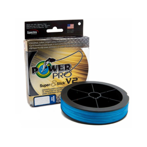 Power Pro Super Slick 8 V2 Braided Fishing Line 20lb 300yd Blue - Power Pro