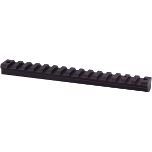 Warne Vapor 1-Piece Picatinny (STANAG) Scope Base Howa/ Weatherby Vanguard Long Action Matte Black