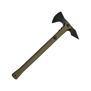 Cold Steel Trench Hawk Tactical Tomahawk 3.5" 1055 Carbon Steel Blade 19" Overall Length Polypropylene Handle OD Green