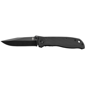 Gerber Air Ranger Pocket Knife 3.3" Clip Point Stainless Steel Black Oxide Blade G-10 Handle Black