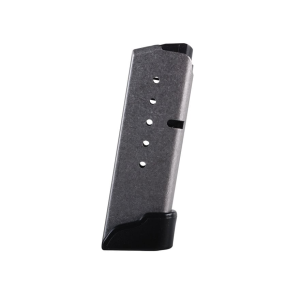 Kahr Covert, CM40, MK40, PM40 Magazine 40 S&W 6-Round Stainless Steel with Grip Extension