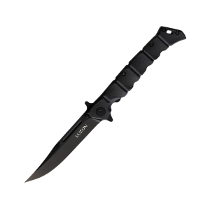 Cold Steel Medium Luzon Pocket Knife 4" Clip Point 8Cr13MoV Black Blade GFN Handle Black