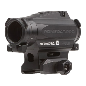Sig Sauer ROMEO4T-PRO Red Dot Sight 1x 20mm Selectable Reticle CR2032 Battery Powered Matte Black