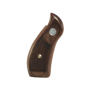 Smith & Wesson Grips S&W K, L-Frame Round Butt Checkered Dymondwood