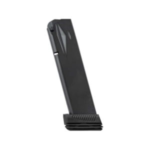 Mec-Gar Optimum Magazine with DPS Base Pad for Sig P226 357 Sig, 40 S&W 15-Round Steel Anti-Friction Black