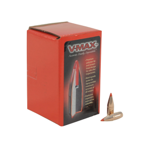 Hornady V-Max 6.8mm, 270 Caliber (277 Diameter) Bullets 110 Grain Polymer Tip with Cannelure Box of 100