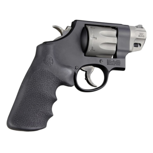 Hogue Tamer Monogrip Grips for S&W K, L, N, X-Frame Round Butt Conversion Rubber Black