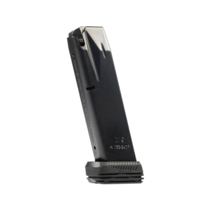 Mec-Gar Optimum Magazine with Base Pad for Beretta 92, 92FS 9mm 20-Round Steel Anti-Friction Black