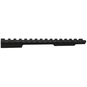 EGW 1-Piece Picatinny 20 MOA Elevated Scope Base Remington 700 Short Action Matte Black