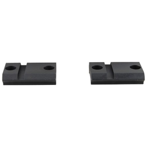 Warne Maxima 2-Piece Steel Weaver Scope Base CVA Round Barrel, Remington Genesis, Traditions Round Barrel, Winchester Apex Matte Black