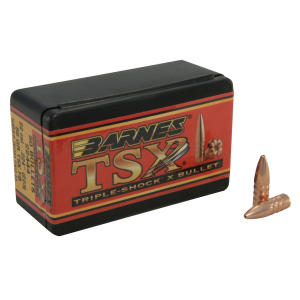 Barnes TSX (Triple-Shock X) 22 Caliber (224 Diameter) Bullets 55 Grain Solid Hollow Point Box of 50