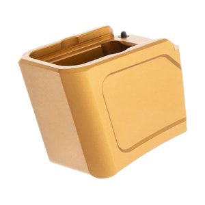 Tyrant Designs Extended Magazine Base Pad for Glock 19, 23, 26 +5 9mm Luger, +4 40 S&W Aluminum Gold