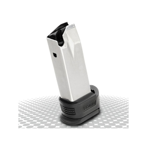 Springfield Armory XD Compact Magazine 45 ACP 10-Round with Black Magazine Adapter Stainless Steel