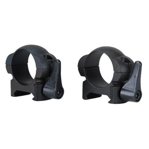 Weaver Grand Slam Lever Lock Weaver 1" Scope Rings Matte Black Medium