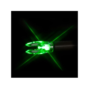 Nockturnal FIT Universal Size Lighted Arrow Nock Green 3PK