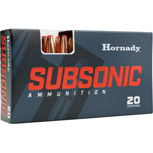 Hornady Subsonic 350 Legend Ammo 250 Grain Hornady FTX Polymer Tip Box of 20