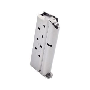 CM Products Match Grade Compact 1911 Officer Magazine 9mm 8-Round Stainless Steel