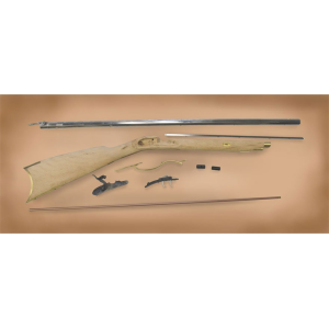 Traditions Crockett Muzzleloading Rifle Kit 32 Caliber 48" In the White Barrel Walnut Stock