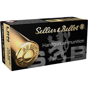 Sellier & Bellot 32 S&W Long Ammo 100 Grain Round Nose Box of 50