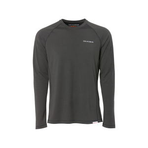 Grundens Men's Grundies Light Long Sleeve Base Layer Shirt Anchor Medium - Grundens