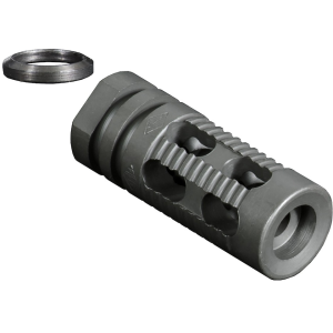 Yankee Hill Machine Phantom 5M2 Smooth AR-15 Muzzle Brake 1/2"-28 Thread Parkerized