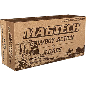 Magtech Cowboy Action 38 Special Ammo 158 Grain Flat Nose Box of 50