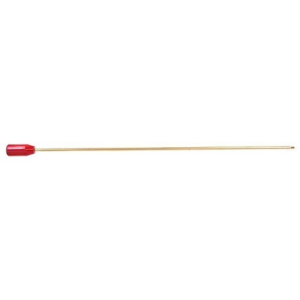Dewey 1-Piece Shotgun Cleaning Rod 26" Brass 12-28 Male Thread with 5/16-27 Adapter