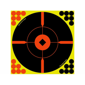 Birchwood Casey Shoot-N-C Adhesive 8" Crosshair Bullseye Target 50PK