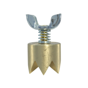 Ballistic Products Super Crown Crimp Starter for Mec Presses 10, 12, 16 Gauge 6 Point Brass - Ballistic Products, Inc.